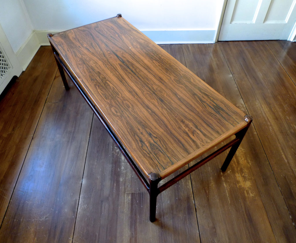Danish Rosewood Coffee Table By Johannes Andersen For Silkeborg Møbelfabrik, 1960s