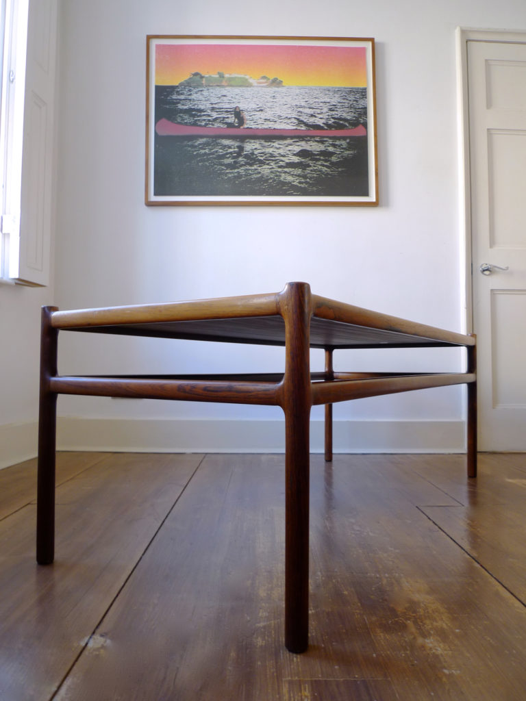 Danish Rosewood Coffee Table By Johannes Andersen For Silkeborg Møbelfabrik, 1960s