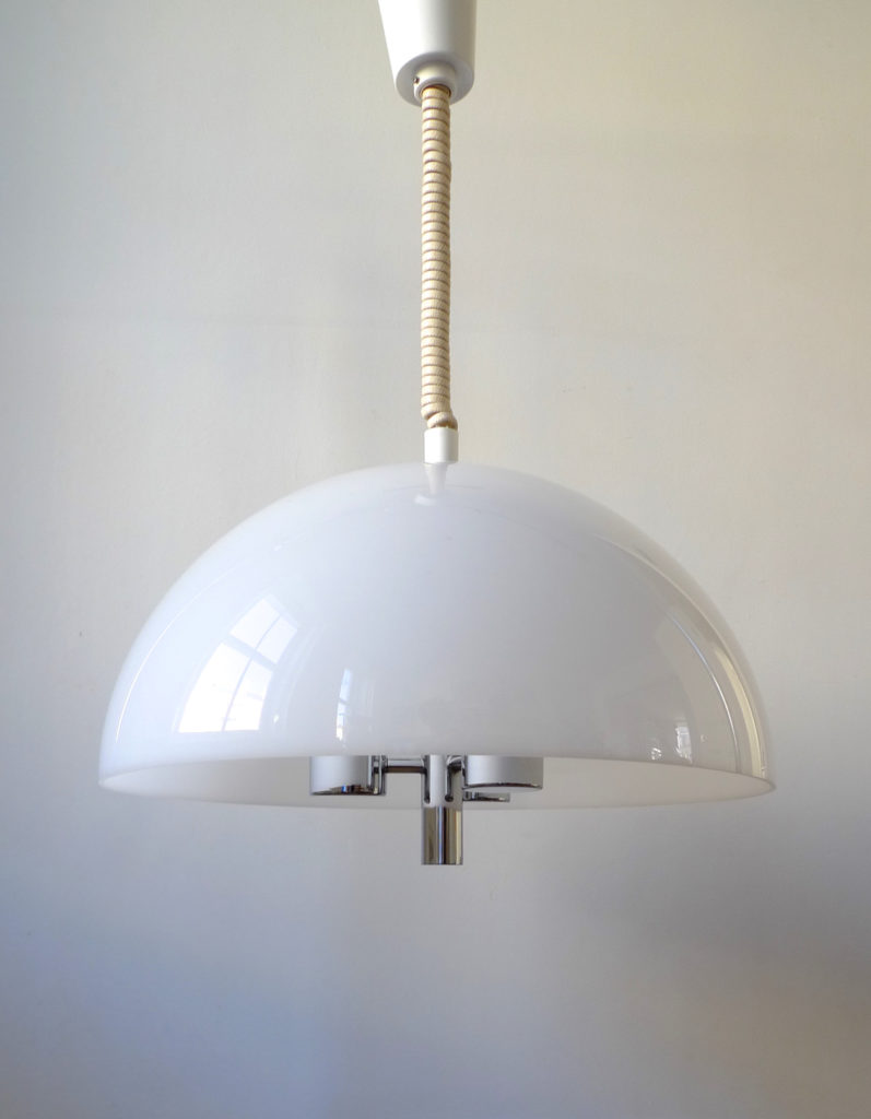 Large Space Age "El Duomo" Ceiling Light by RAAK Amsterdam, 1970s