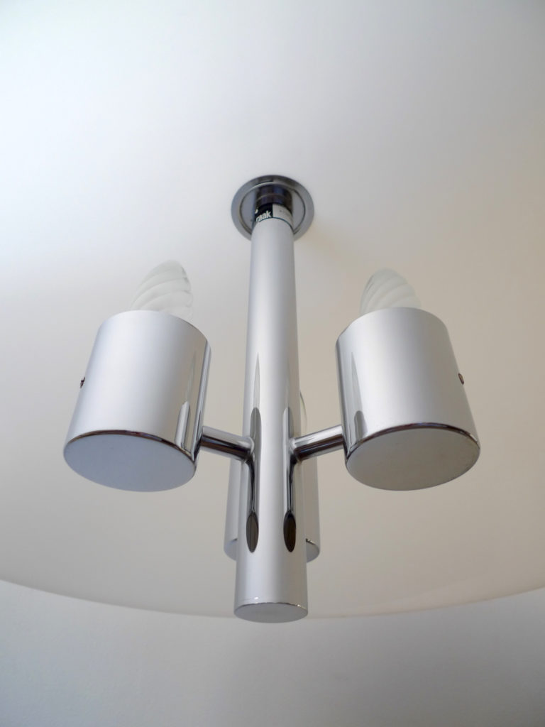 Large Space Age "El Duomo" Ceiling Light by RAAK Amsterdam, 1970s