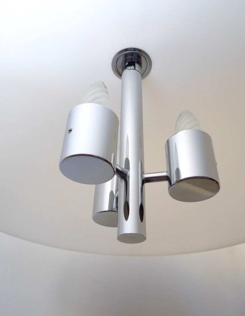 Large Space Age "El Duomo" Ceiling Light by RAAK Amsterdam, 1970s
