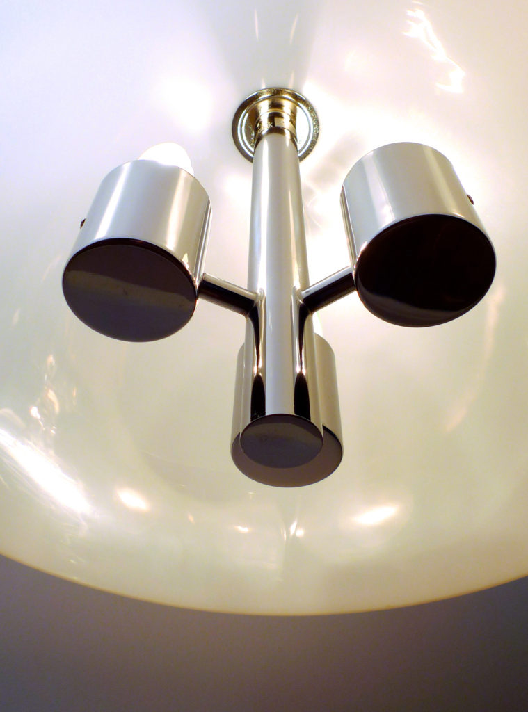 Large Space Age "El Duomo" Ceiling Light by RAAK Amsterdam, 1970s