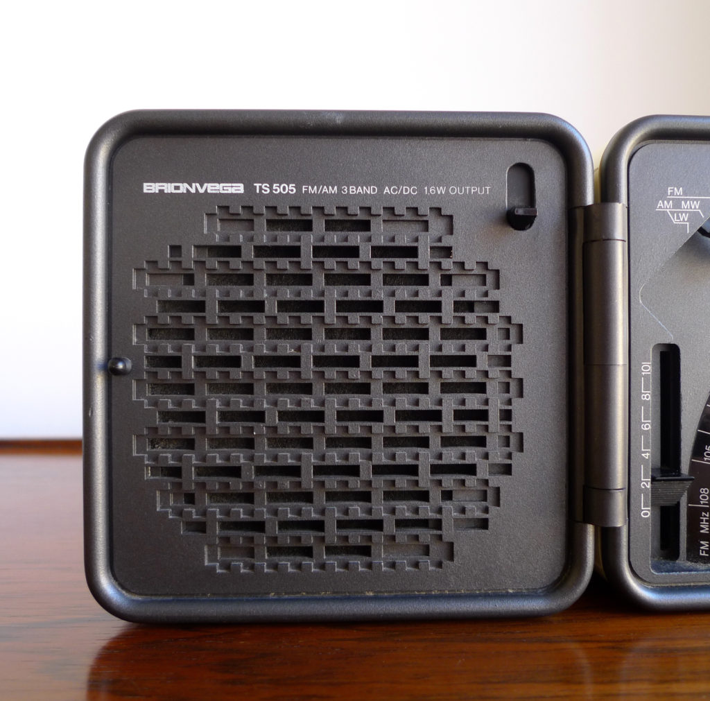 Marco Zanuso & Richard Sapper Space Age "Radio Cubo" Brionvega TS505 Radio 1970s