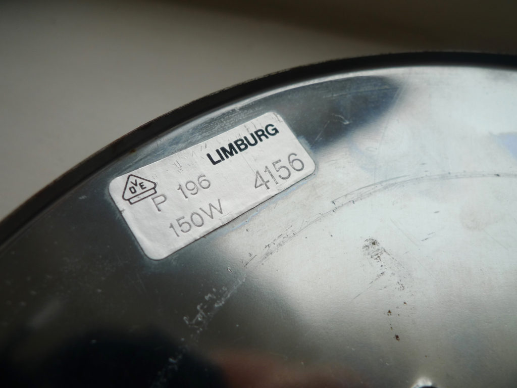 Mid-Century Glashütte Limburg Bubble Glass Globe Pendant Light, 1960s