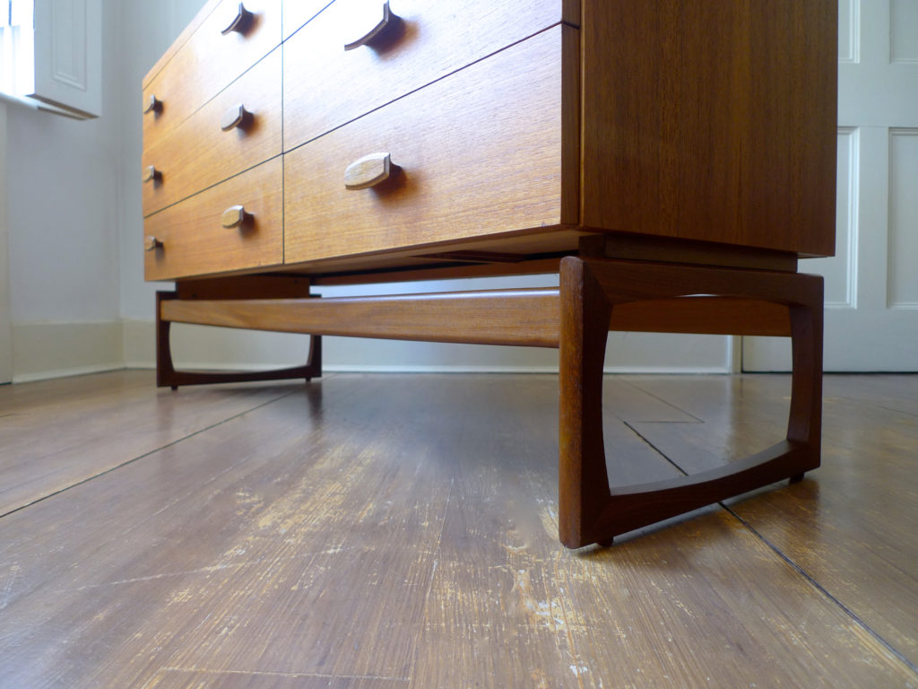 Mid Century G-Plan Quadrille Sideboard Chest of Drawers, c.1965