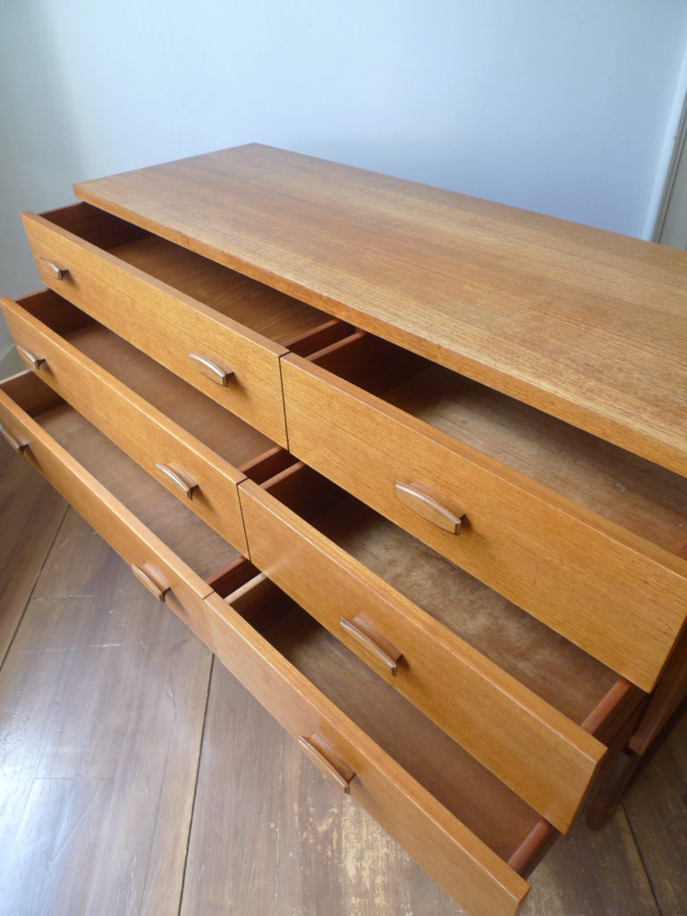 Mid Century G-Plan Quadrille Sideboard Chest of Drawers, c.1965