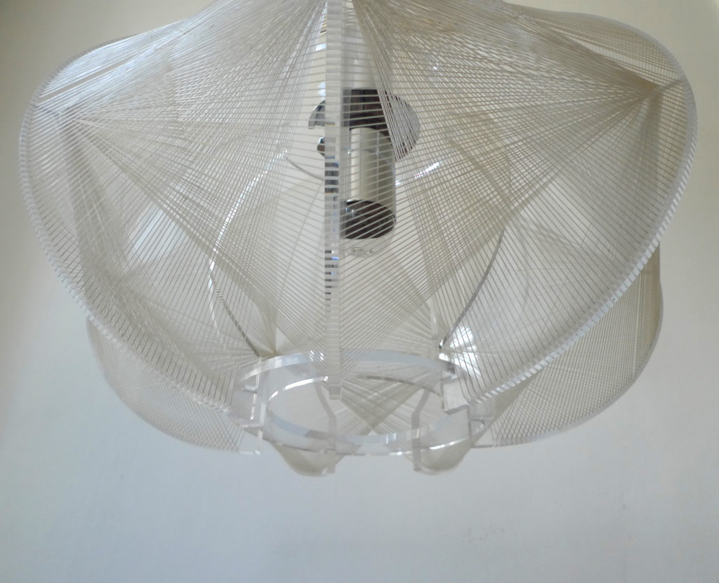 Mid-Century Paul Secon Pendant Ceiling Light by Sompex, c.1960s