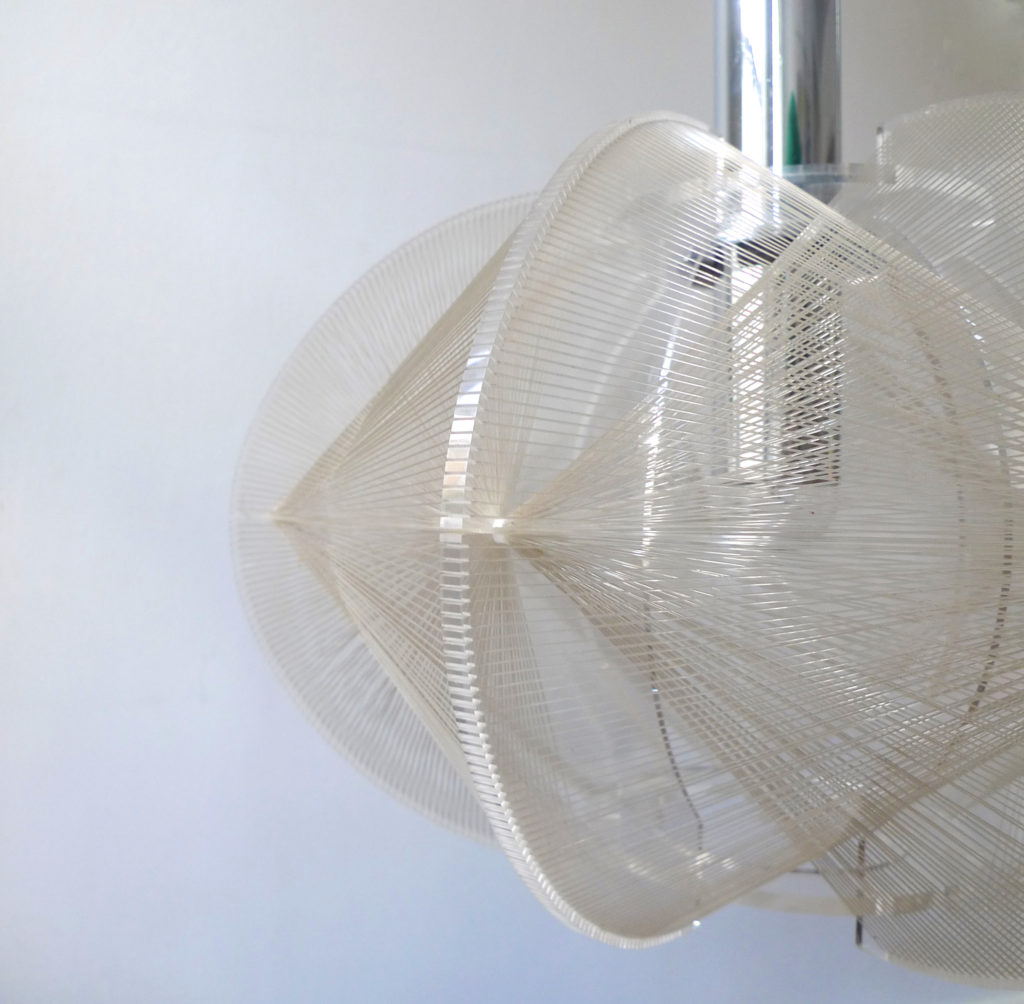 Mid-Century Paul Secon Pendant Ceiling Light by Sompex, c.1960s