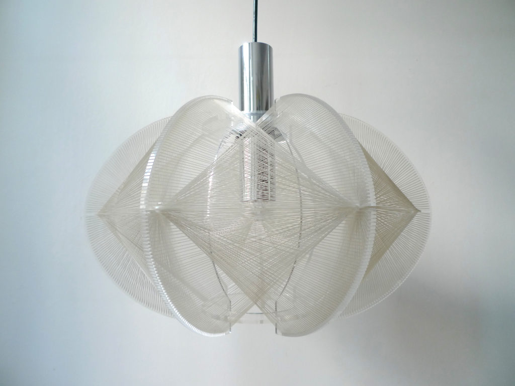 Mid-Century Paul Secon Pendant Ceiling Light by Sompex, c.1960s