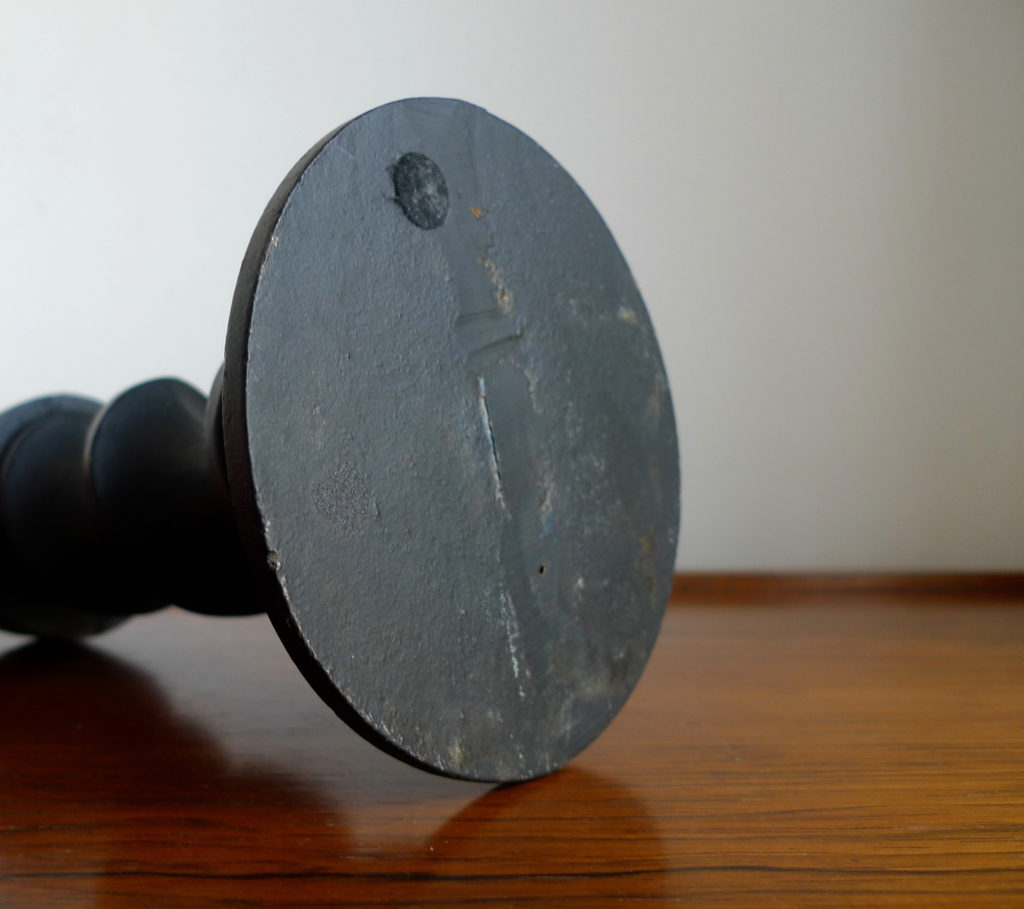 Mid-Century 'Image Three' Michael Harris Designed Cast Iron Candleholder, 1960s