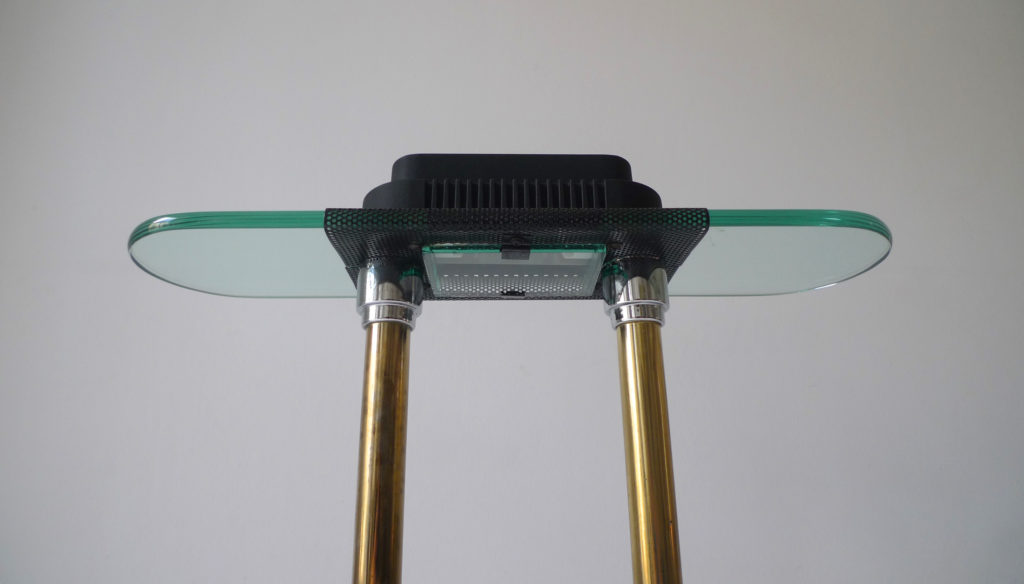 Postmodern Robert Sonneman Table Lamp for George Kovacs, 1980s