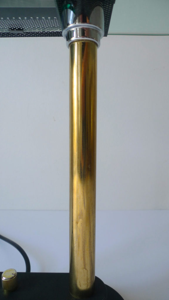 Postmodern Robert Sonneman Table Lamp for George Kovacs, 1980s
