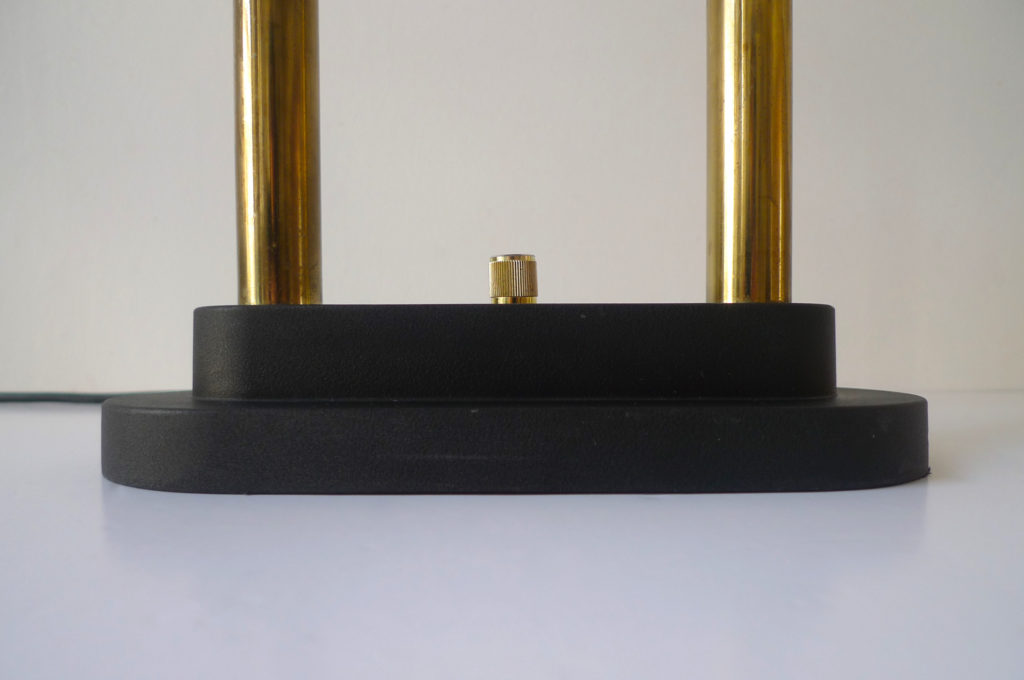 Postmodern Robert Sonneman Table Lamp for George Kovacs, 1980s