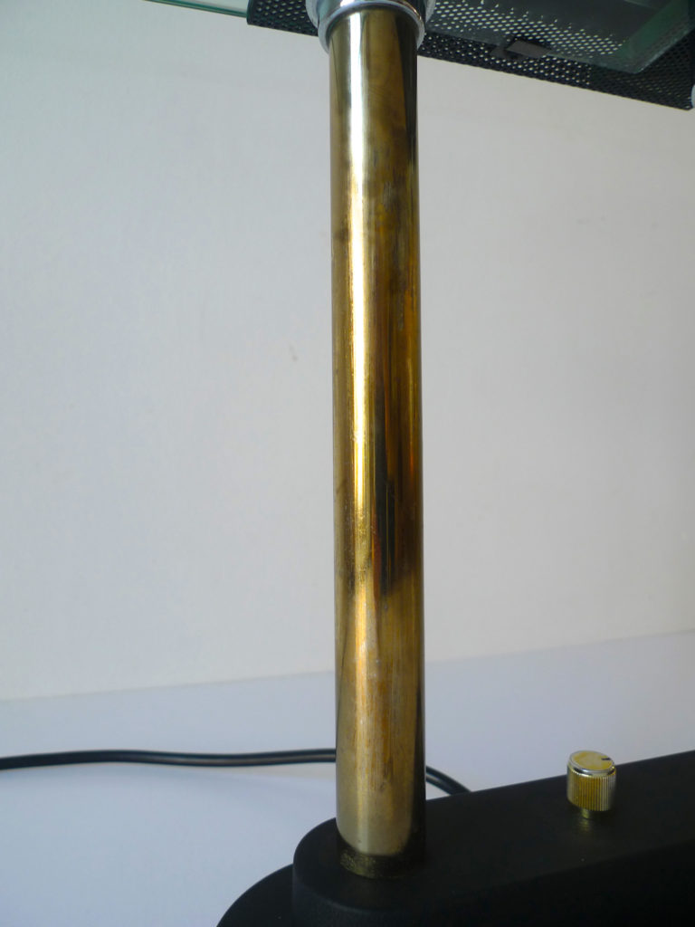 Postmodern Robert Sonneman Table Lamp for George Kovacs, 1980s