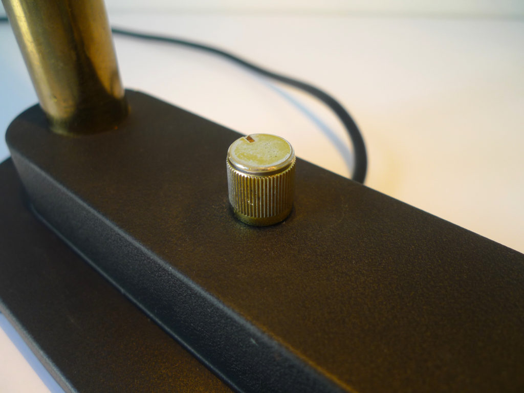 Postmodern Robert Sonneman Table Lamp for George Kovacs, 1980s