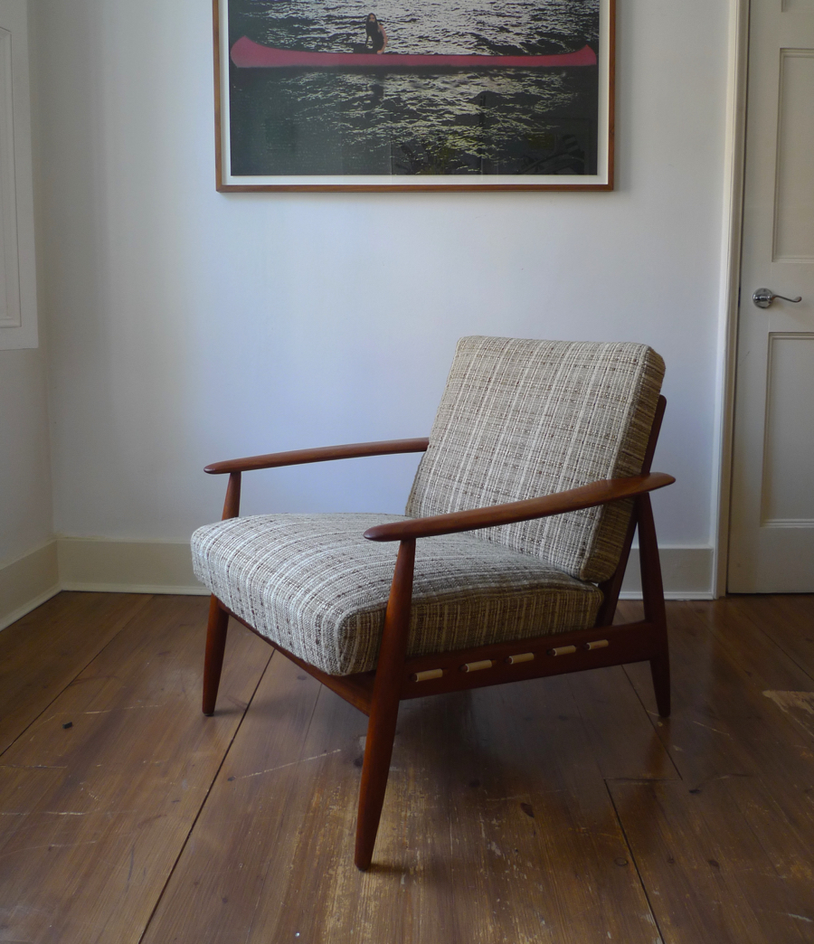 Danish Teak Lounge Chair