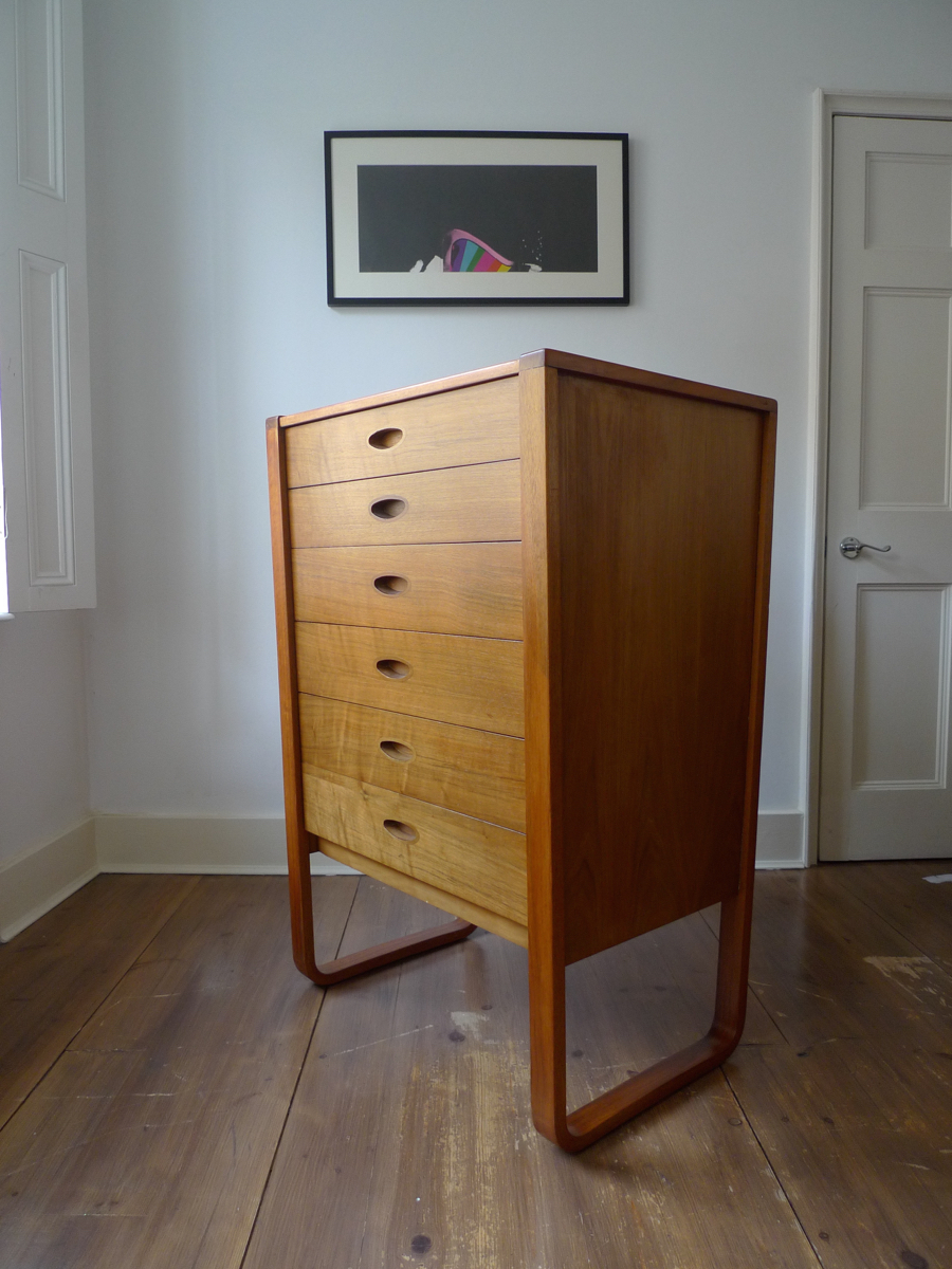 UNIFLEX TEAK DRAWERS by GUNTHER HOFFSTEAD