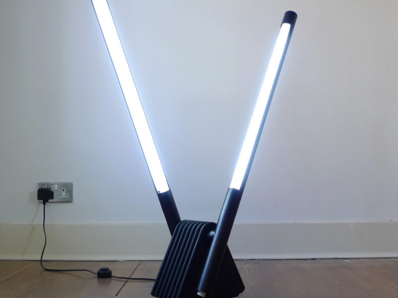Sistema Flu Multi Lamp by Rodolfo Bonetto for Luci Italia, 1981
