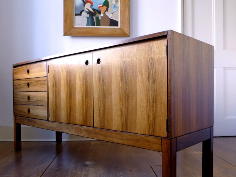 Robert Heritage Rosewood Sideboard for Archie Shine, 1977