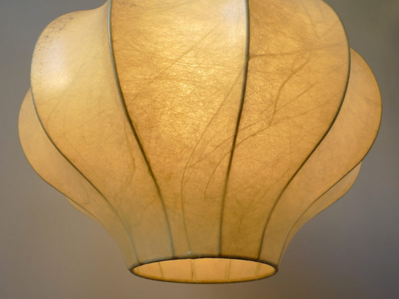 Vintage Space Age 'Cocoon' Pendant Light, c.1950s